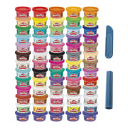 Play-Doh Ultimate Color Collection 65-Pack of 1-oz Cans Includes Sparkle Confetti & Color Burst Back to School Classroom Supplies Preschool Toys Ages 2+ (Amazon Exclusive)