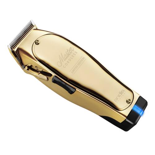 Andis Professional Limited Gold Edition Master Cordless Lithium-Ion Clipper Find Your New Look Today!