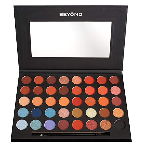 Beyond Challenge 40 Colors Shimmer & Matte Highly Pigmented Professional Eye Shadow Palette Makeup kit. Find Your New Look Today!