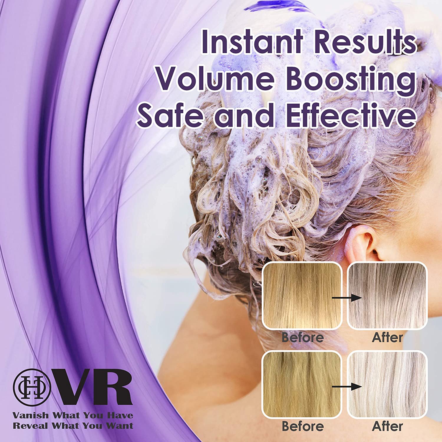 COCO-HONEY Cocohoney VR Color Enhancing Purple Shampoo for Blonde, Highlighted, Silver and Gray Hair 16 Oz. Find Your New Look Today!