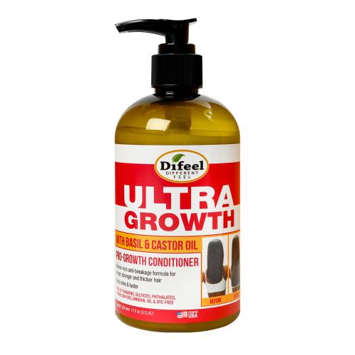 Difeel Ultra Growth Basil & Castor Oil Pro-Growth Conditioner 12oz Find Your New Look Today!