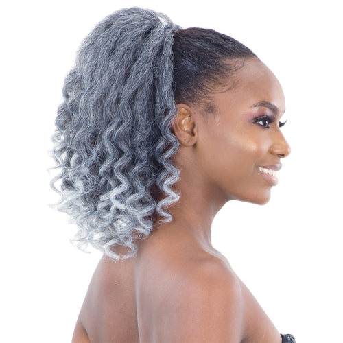 FreeTress Equal Drawstring Ponytail Natural Girl(MED ROD) Find Your New Look Today!