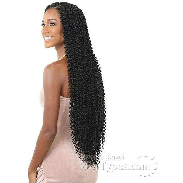 Freetress Synthetic Braid - WATER WAVE EXTRA LONG (1 Jet Black) Find Your New Look Today!