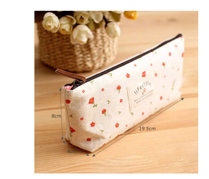 Cute Cartoon Student Stationery Storage Bag