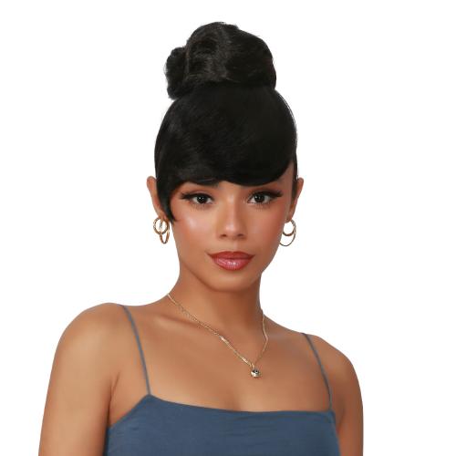 Instant Glitz Sweet Rolls Swoop Side Bang N Bun (Coffee Roll M) 2pcs Find Your New Look Today!