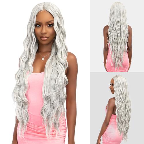 Janet Collection Human Hair Blend HD Swiss Lace Front Wig Remy Illusion X-Long Hibo Find Your New Look Today!