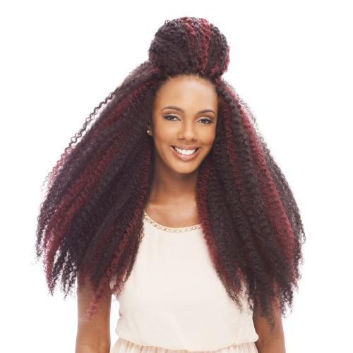 Janet Collection Kanekalon Braids Noir 10X Afro Twist Braid (Marley Style) Find Your New Look Today!