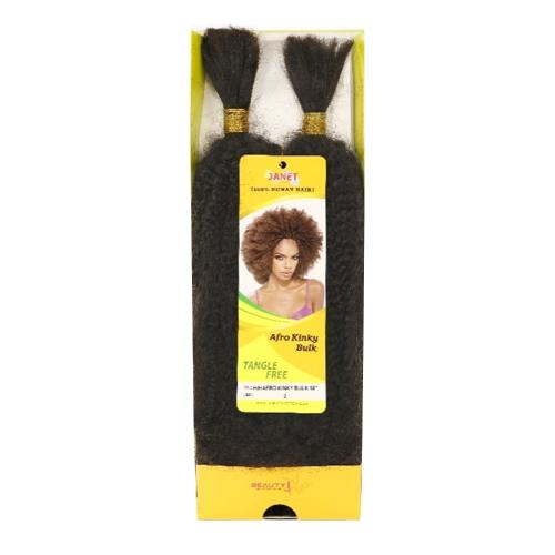 Janet Collection Remy Human Hair Braids Afro kinky Bulk Find Your New Look Today!