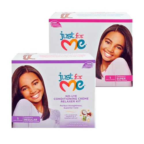 Just For Me No-Lye Relaxer Kit Find Your New Look Today!