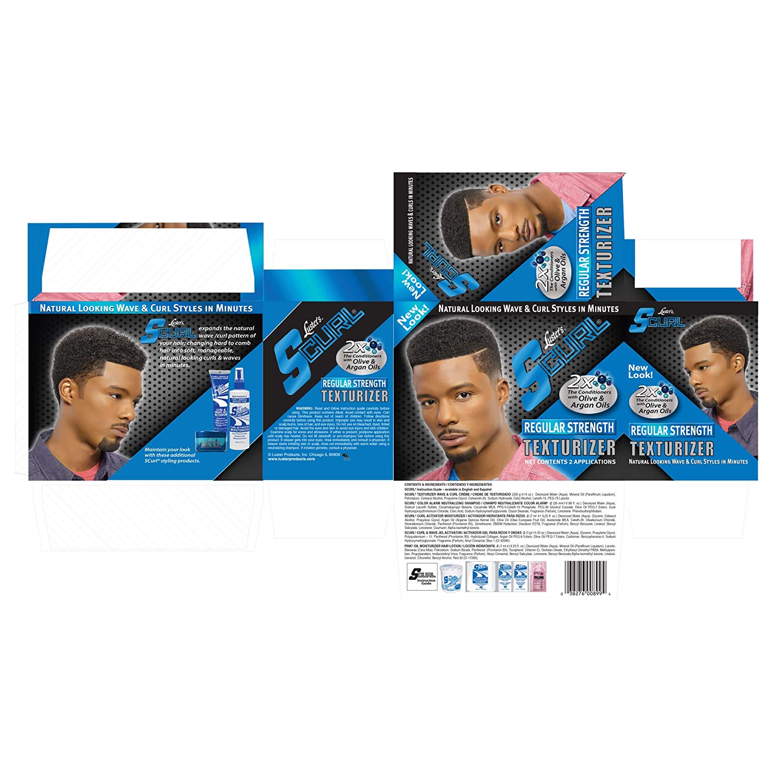 Luster's SCurl Regular Strength Texturizer Find Your New Look Today!