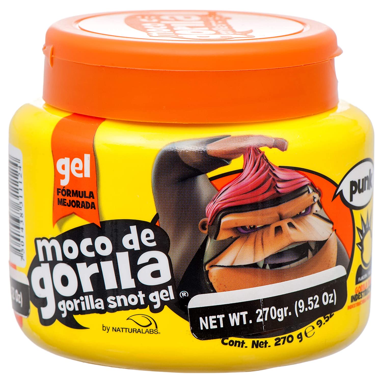 Moco de Gorila Gorilla Snot Hair Gel, Punk 9.52 oz (270g), 1 PACK Find Your New Look Today!