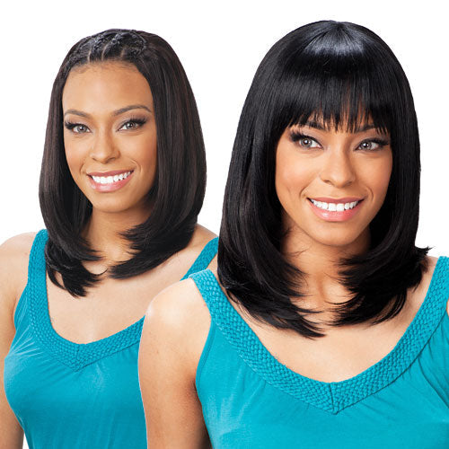 ModelModel Equal Synthetic Hair Clip-In Total Bang Closure Find Your New Look Today!