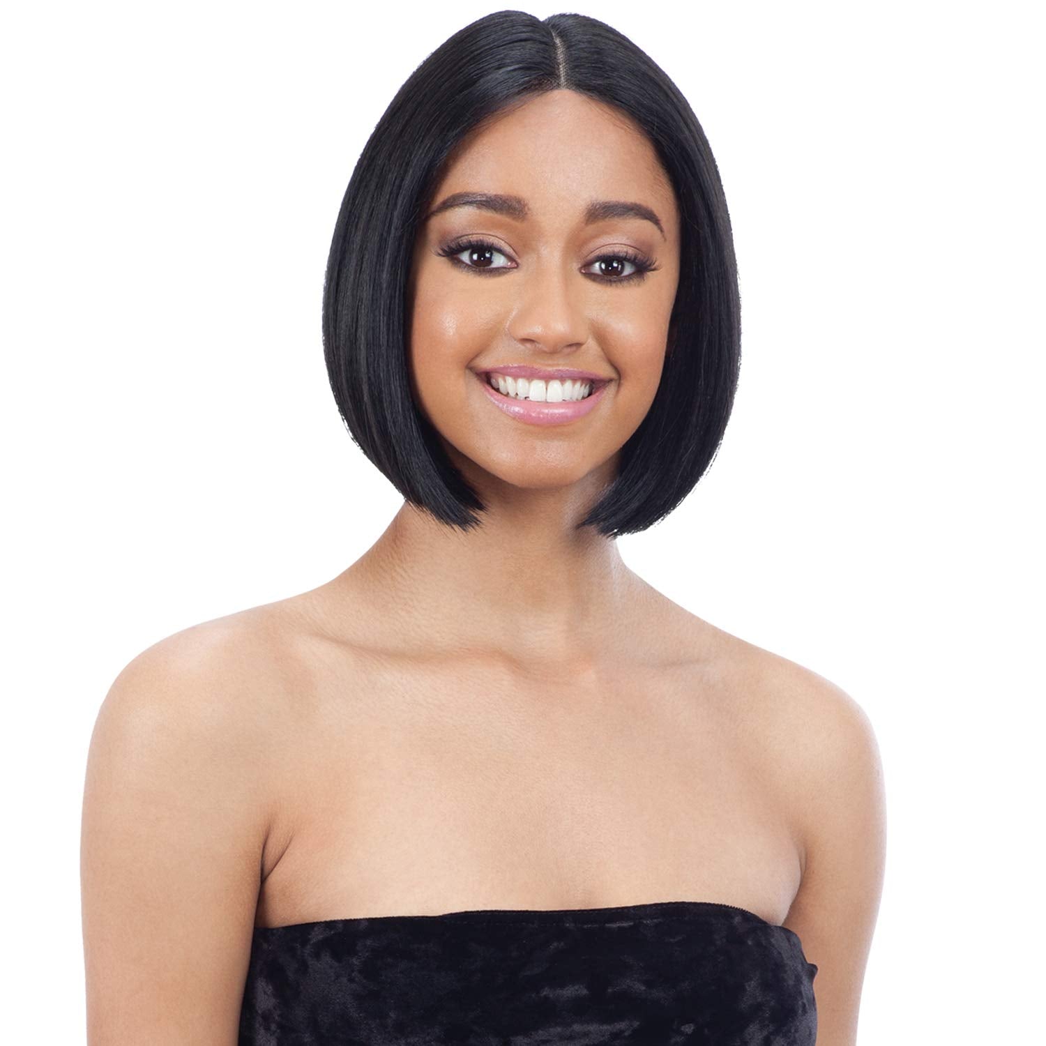 ModelModel Lace Front Wig Center Part Klio KLW-010 (1B) Find Your New Look Today!