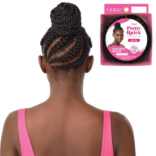 Outre Pretty Quick Bun Zora Braid Medium Find Your New Look Today!