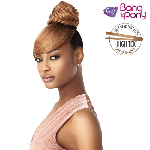 Outre Synthetic Hair Ponytail Quick Pony Bang X Pony Astrid Find Your New Look Today!