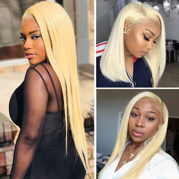 PINK LEMON - 100% 13A VIRGIN HAIR BUNDLE BLEACH, DYE, PERM (DEEP WAVE) Find Your New Look Today!