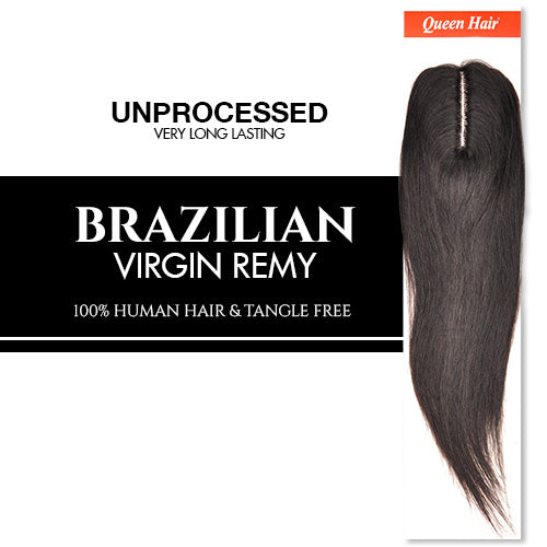 Queen Hair Unprocessed Brazilian Virgin Remy Human Hair weave Lace Top Straight Closure Find Your New Look Today!