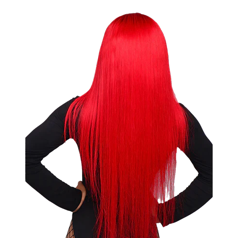 Raw Brazilian 100% Virgin Unprocessed 13X4 HD Lace Wig Straight Red 150% Find Your New Look Today!