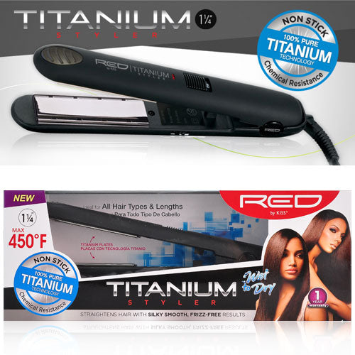 Red By Kiss Titanium Flat Iron Find Your New Look Today!