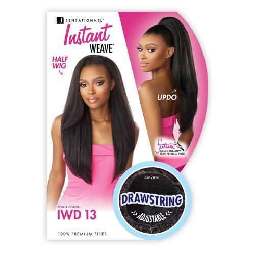 Sensationnel Half Wig Instant Weave Drawstring Cap IWD 13 Find Your New Look Today!