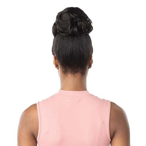 Sensationnel Instant Bun With Bangs Ila Find Your New Look Today!