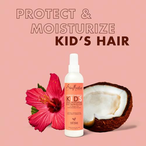 Shea Moisture Coconut n Hibiscus Kids Extra-Moisturizing Detangler 8oz Find Your New Look Today!