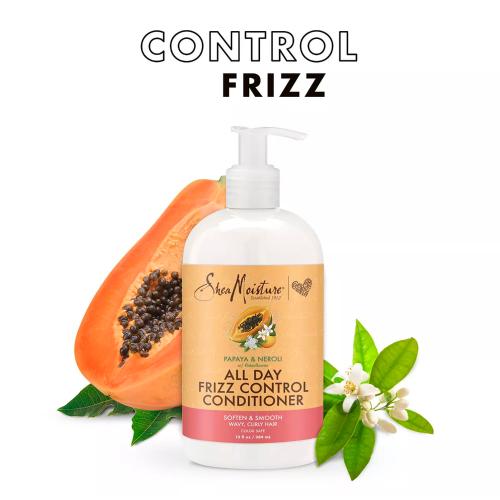 Shea Moisture Papaya n Neroli All Day Frizz Control Shampoo 13oz Find Your New Look Today!