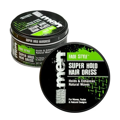 ULTRA SHEEN MEN'S SUPER HOLD HAIR DRESS 3OZ Find Your New Look Today!