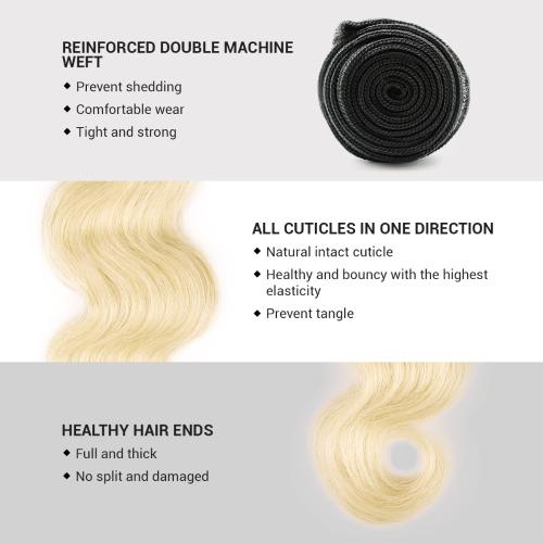 Uniq Hair 100% Virgin Human Hair Brazilian Bundle Hair Weave 7A Body #OT613 Find Your New Look Today!