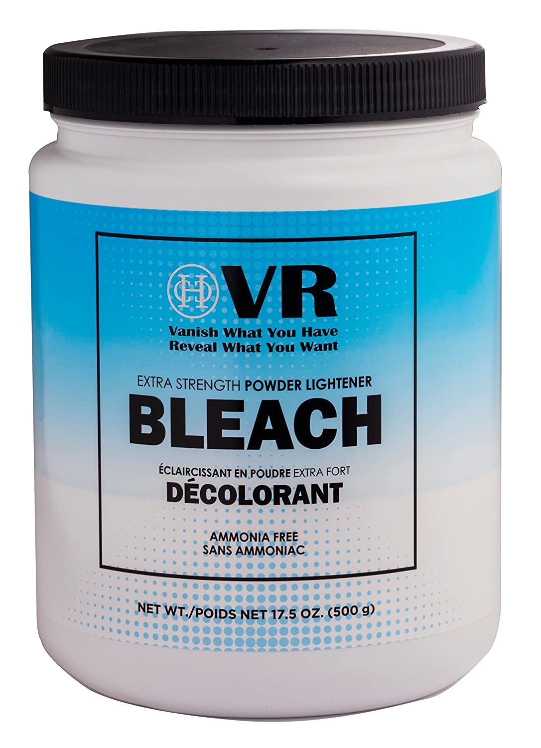 VR Blue Bleaching Hair Powder Extra Strength Lightener & Toner by Cocohoney, Made in Italy (17.5 oz (500 g)) Find Your New Look Today!