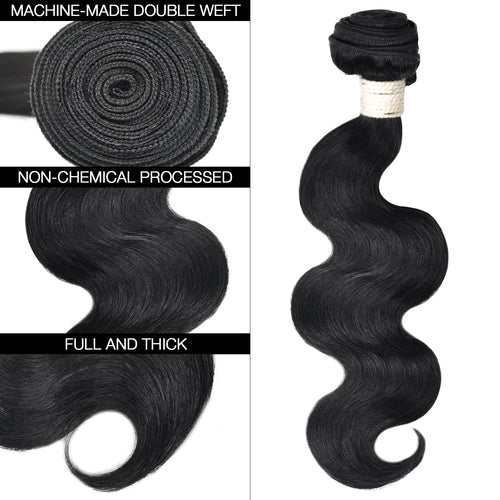 Variety Queen 100% Virgin Remy Human Hair Unprocessed Brazilian Bundle Hair Weave Body Find Your New Look Today!