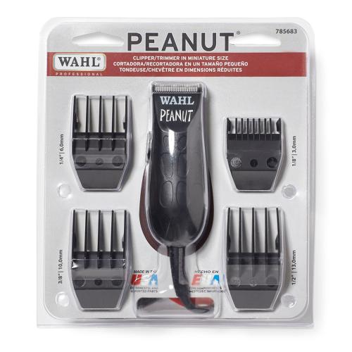 Wahl Peanut Hair Clipper/ Trimmer Black 8 pieces Kit Find Your New Look Today!