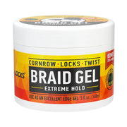 All Day Locks Braid Gel – Extreme Hold with Tea Tree Oil – 5 oz