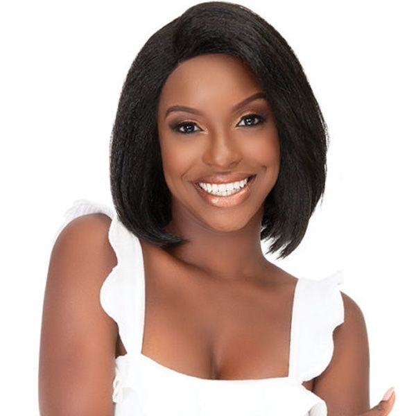 Janet Collection Natural Me Deep Part Swiss Lace Front Wig - ANN - Hollywood Beauty STL