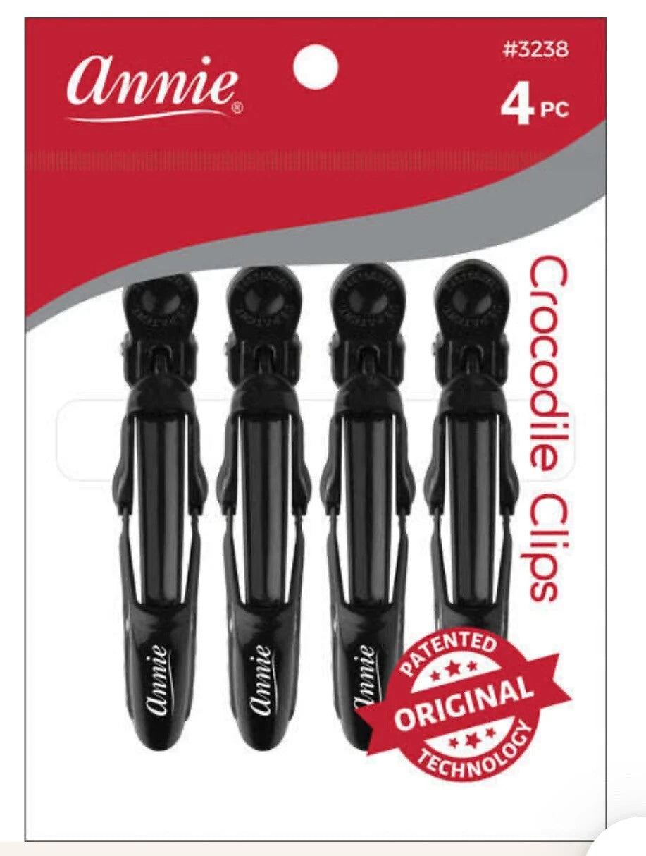 Annie Crocodile Clips (4 pc )