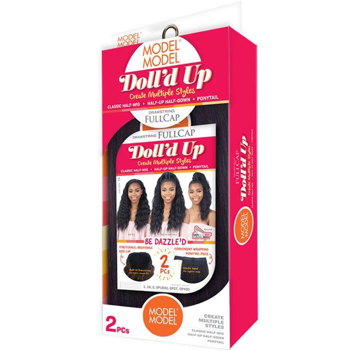 ModelModel Synthetic Ponytail & Half Wig 2pcs - BE DAZZLE'D - Hollywood Beauty STL