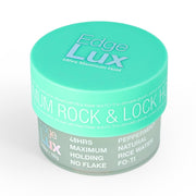 Edge Lux 48H Maximum Hold Edge Control Gel – Peppermint, Flake-Free Natural Formula 3.53 oz
