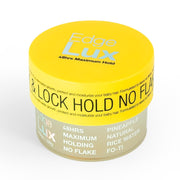 Edge Lux 48H Maximum Hold Edge Control Gel – Pineapple Scent, No Flake Natural Formula 3.53 oz