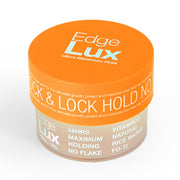 Edge Lux 48H Maximum Hold Edge Control Gel – Vitamin C, Flake-Free Natural Formula 3.53 oz