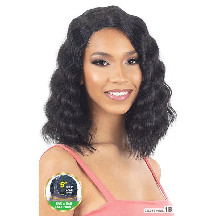 ModelModel Synthetic HD Lace Front & Part Wig - Defined Crimp Curl - Hollywood Beauty STL