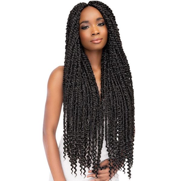 Janet Collection Nalatress Synthetic Hair Crochet Braid - PASSION TWIST BRAID 24