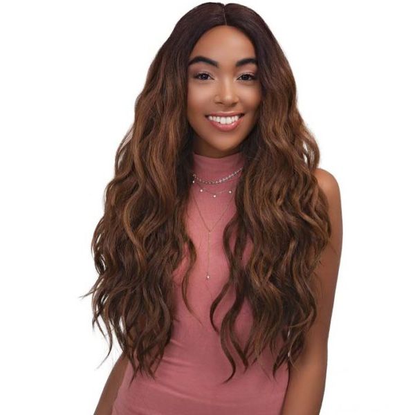 Janet Collection Natural Super Flow Invisible Deep Part Lace Front Wig - SUPER MOON - Hollywood Beauty STL